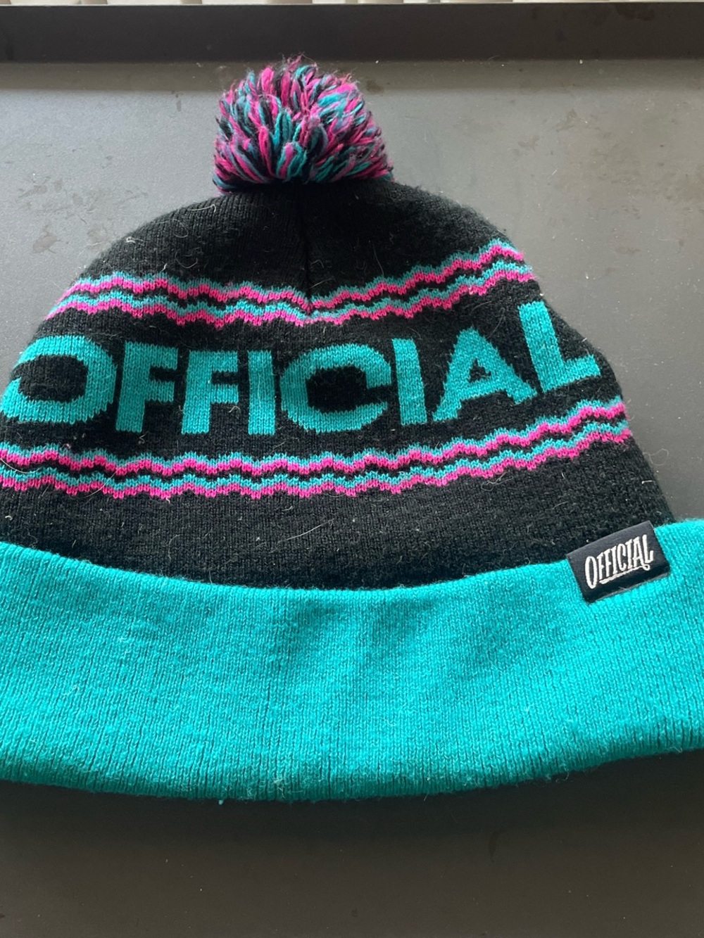 Official brand beanie from mid 2000s